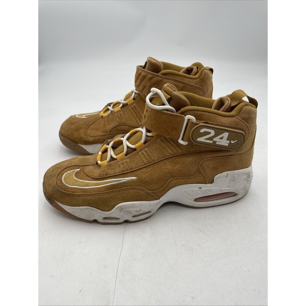 Nike Air Griffey Max 1 Wheat 2022 Tan Suede HT #24 Mens Size 13 DO6684-700